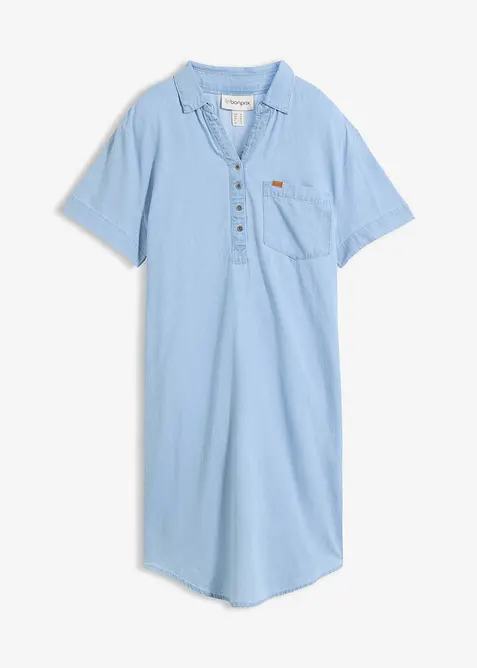 Abito di jeans a maniche corte, bonprix