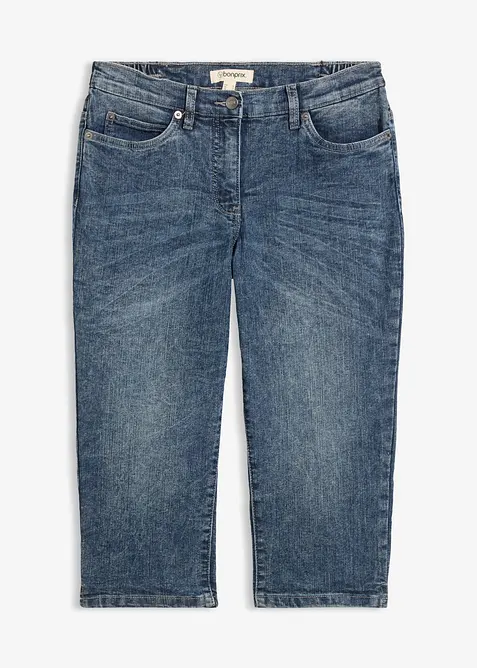Jeans elasticizzati straight, vita media, bonprix