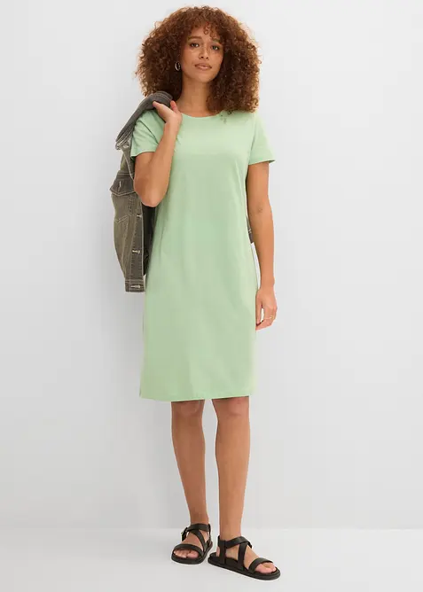 Abito in jersey di puro cotone (pacco da 2), bonprix