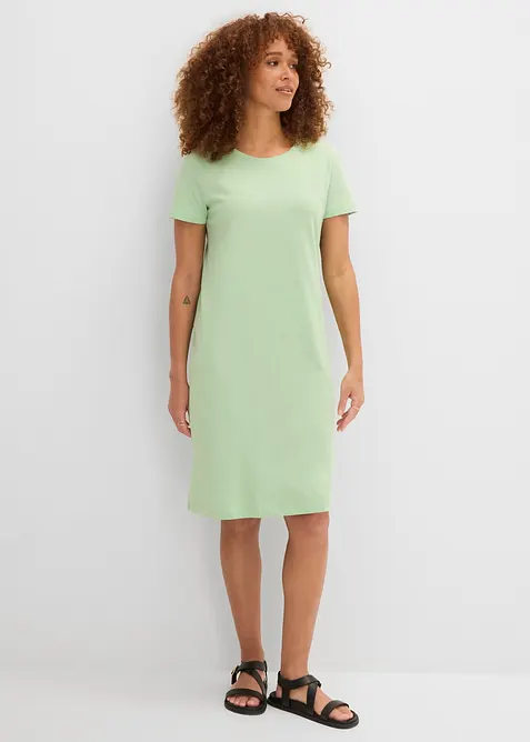 Abito in jersey di puro cotone (pacco da 2), bonprix