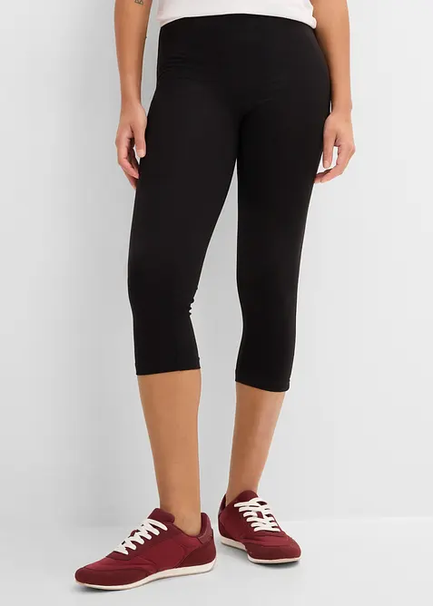 Leggings capri aderenti (pacco da 2), bonprix