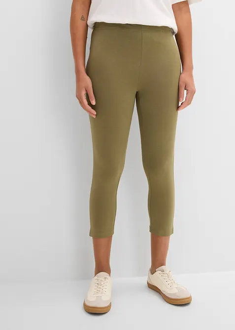 Leggings capri aderenti (pacco da 2), bonprix
