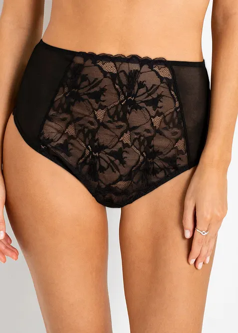 Perizoma a vita alta in pizzo, bonprix