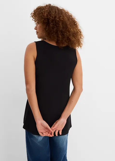 Top lungo in morbida viscosa (pacco da 2), bonprix