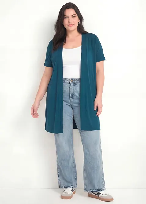 Cardigan in maglina di morbida viscosa, bonprix