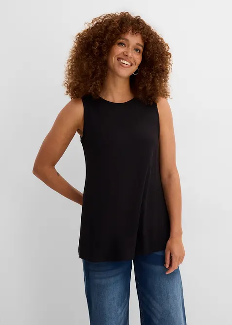 Top lungo in morbida viscosa (pacco da 2), bonprix