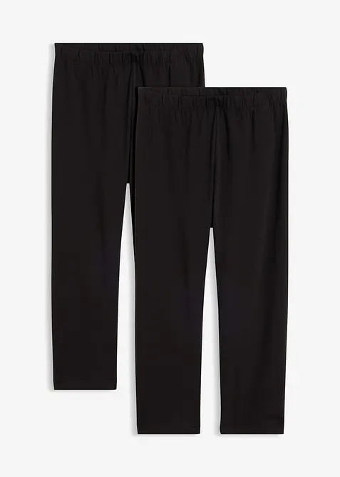 Leggings a pinocchietto (pacco da 2), bonprix