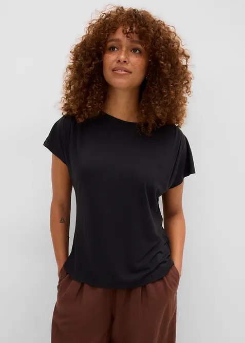 T-shirt con viscosa morbida, bonprix
