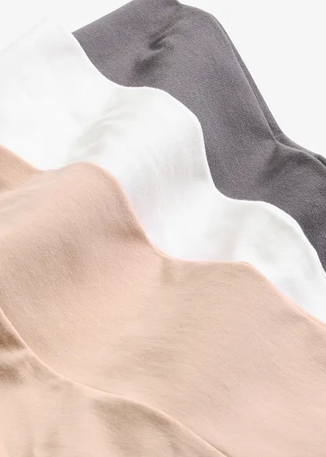 Panty pr&eacute;maman con cotone biologico (pacco da 3), bonprix