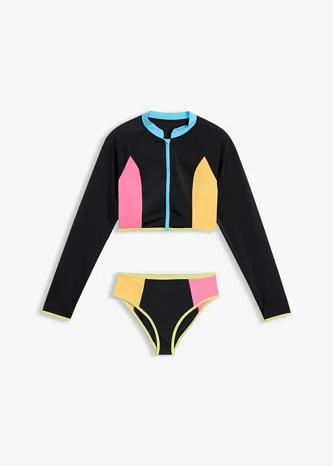 Bikini a maniche lunghe (set 2 pezzi), bonprix