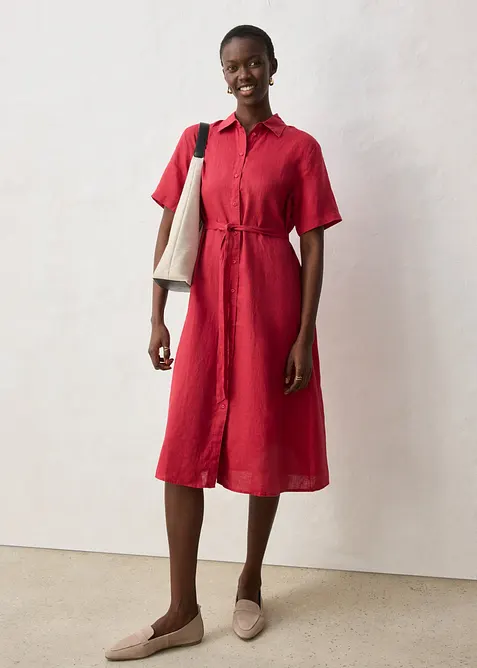 Abito in puro lino, bonprix