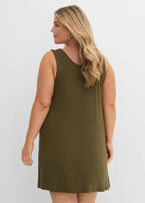 Abito corto in jersey di viscosa morbida, bonprix