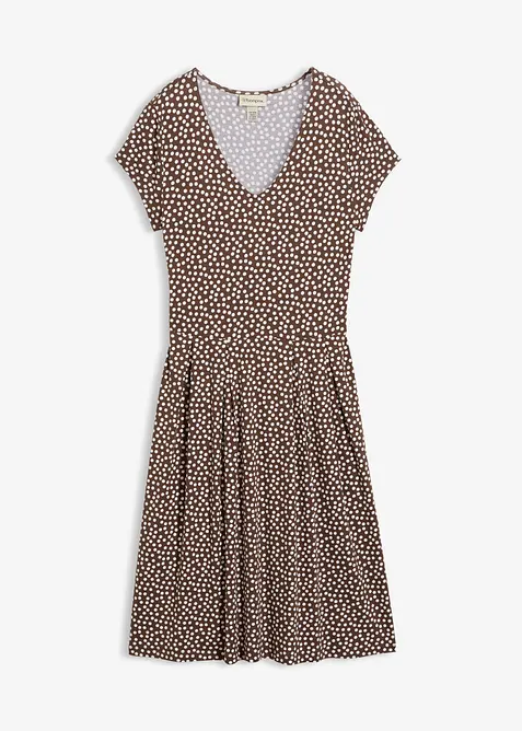 Abito in jersey di misto viscosa, bonprix