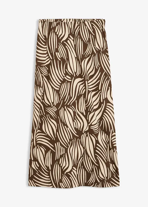 Gonna in jersey di cotone biologico elasticizzato, bonprix