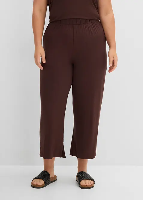 Pantaloni in jersey di misto viscosa, bonprix