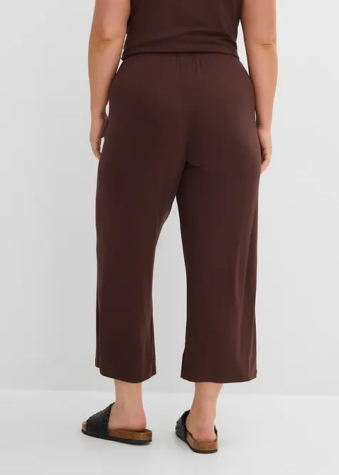 Pantaloni in jersey di misto viscosa, bonprix