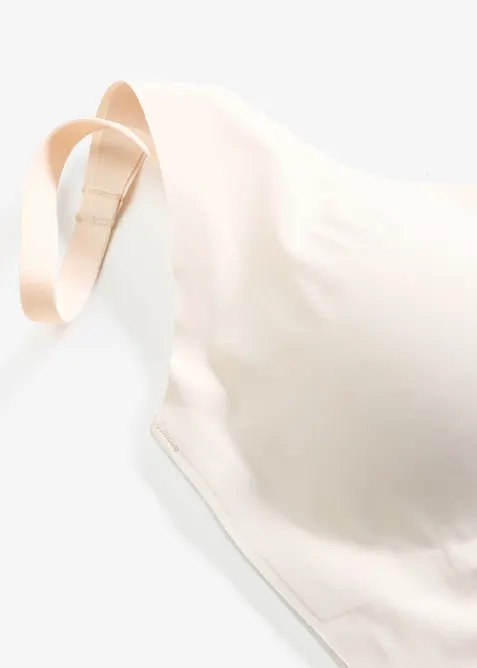 Body con coppe imbottite e effetto modellante leggero, bonprix