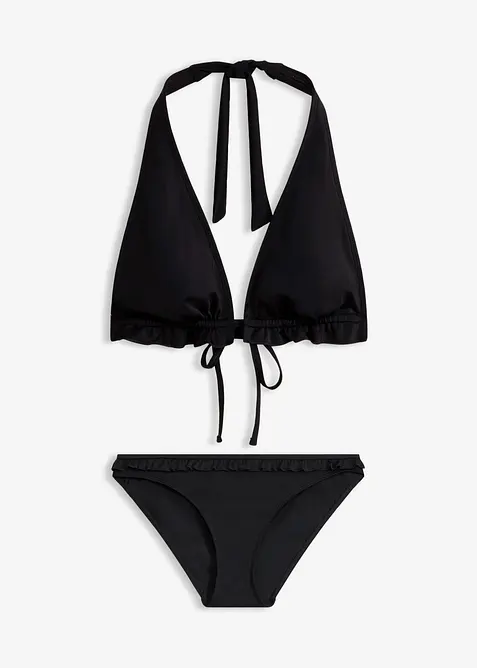Bikini all'americana con ruches (set 2 pezzi), bonprix