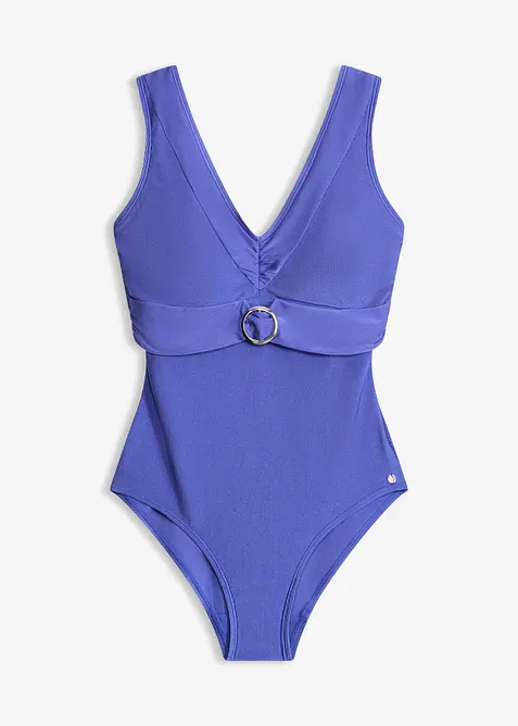 Costume intero in tessuto lucido a costine, bonprix