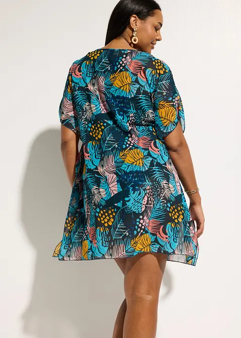 Tunica da spiaggia in chiffon leggero, bonprix