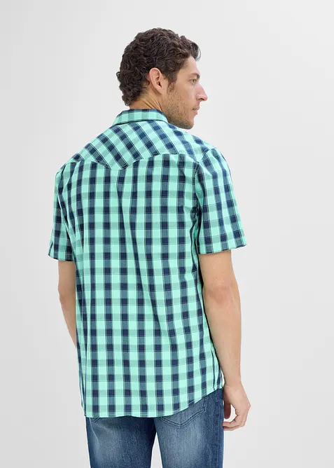 Camicia a maniche corte in puro cotone, bonprix