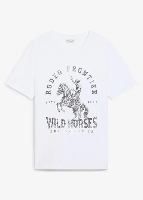 T-shirt in puro cotone biologico, bonprix