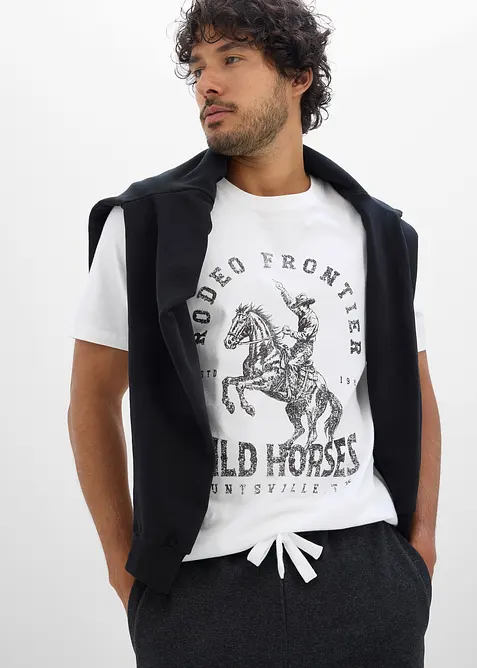 T-shirt in puro cotone biologico, bonprix