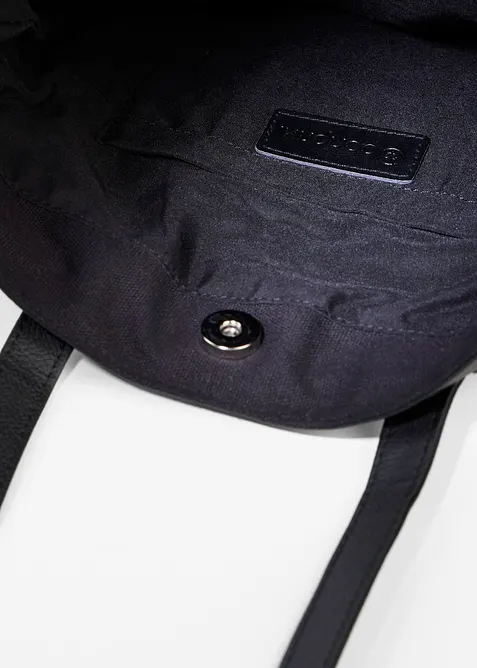 Borsa shopper in macram&egrave;, bonprix