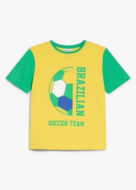 T-shirt del Brasile in puro cotone biologico, bonprix