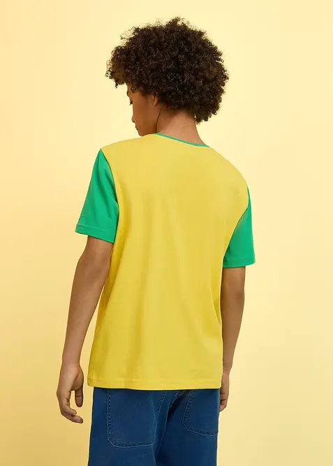 T-shirt del Brasile in puro cotone biologico, bonprix