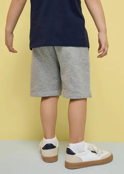 Bermuda in felpa con cotone biologico (pacco da 2), bonprix