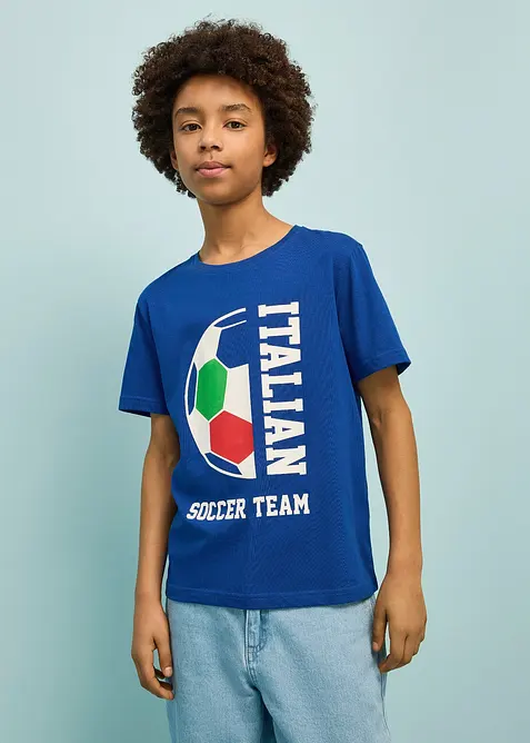 T-shirt dell'Italia in puro cotone biologico, bonprix