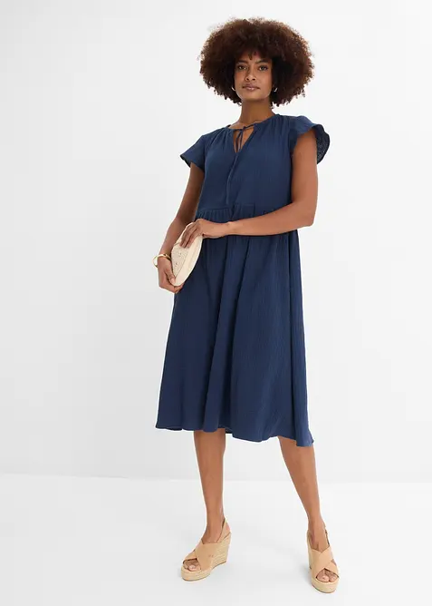 Abito in mussola morbida, bonprix