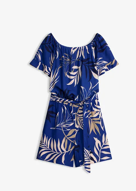 Tuta a spalle scoperte, bonprix