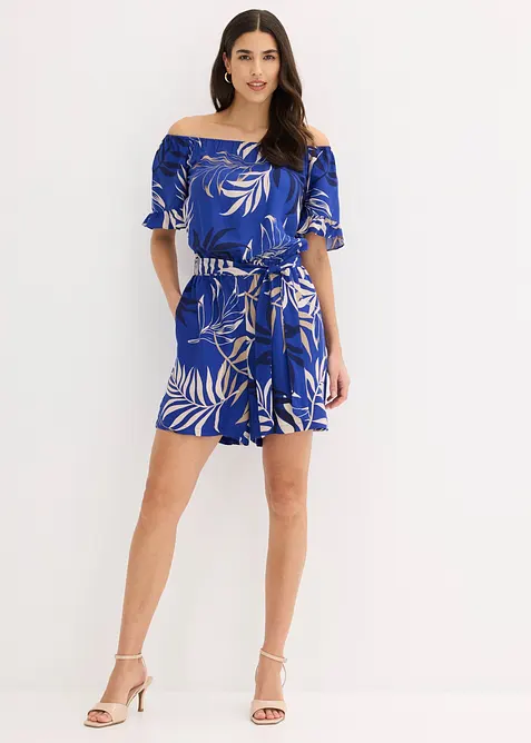 Tuta a spalle scoperte, bonprix