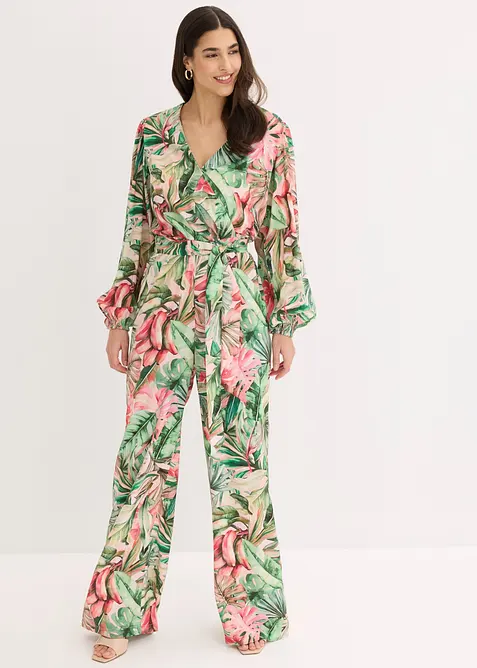 Tuta elegante con scollatura profonda, bonprix