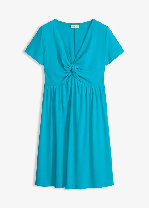 Abito di jersey con scollatura profonda, bonprix