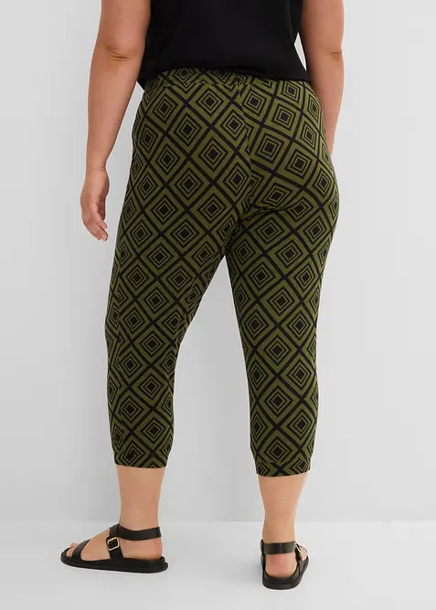 Pantaloni fantasia a pinocchietto, bonprix