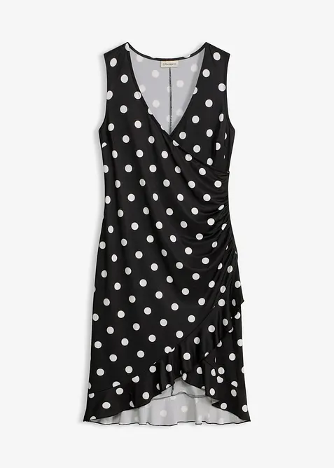 Abito di jersey con scollatura profonda, bonprix