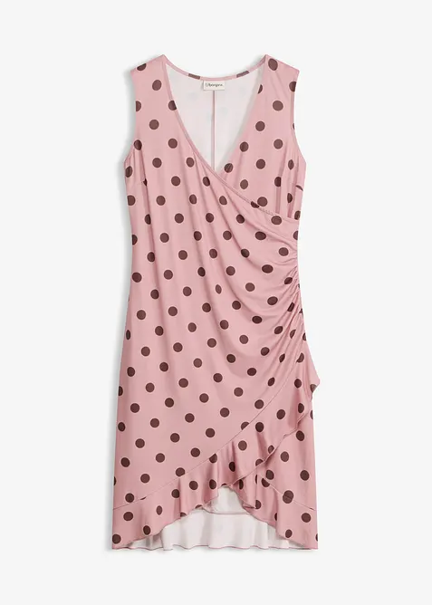 Abito di jersey con scollatura profonda, bonprix