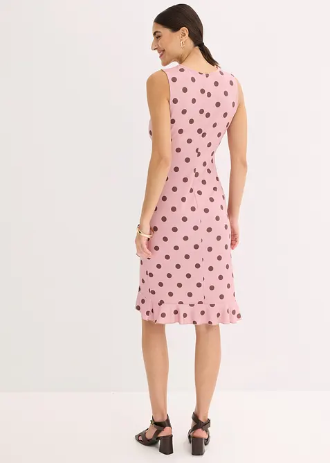 Abito di jersey con scollatura profonda, bonprix