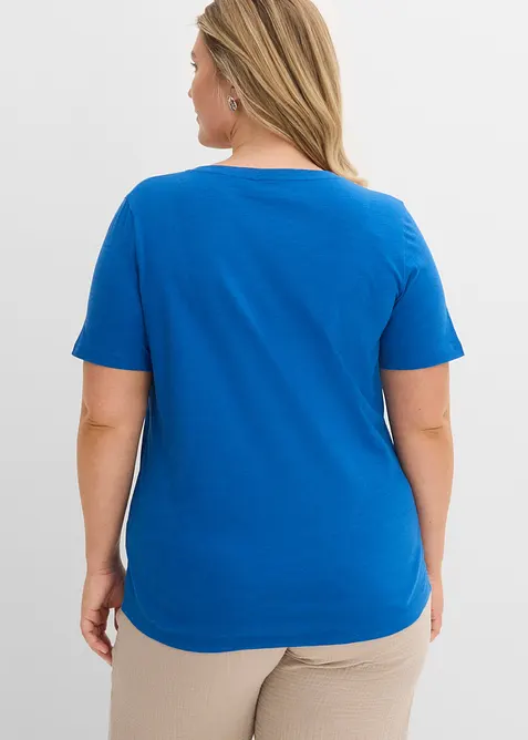 Maglia in cotone con stampa, bonprix