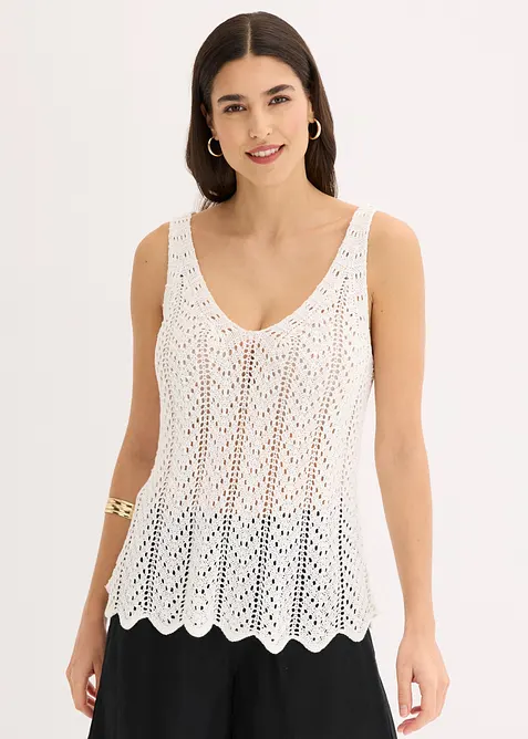 T-shirt in maglia, bonprix