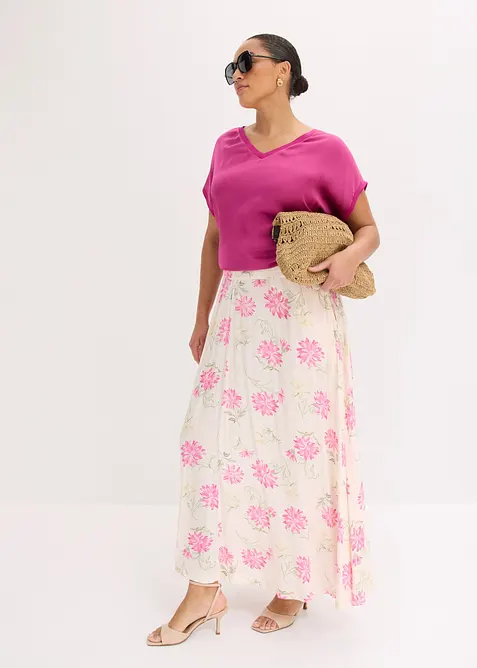 Gonna lunga in pura viscosa, bonprix