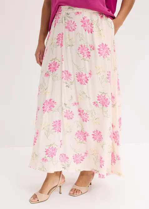 Gonna lunga in pura viscosa, bonprix