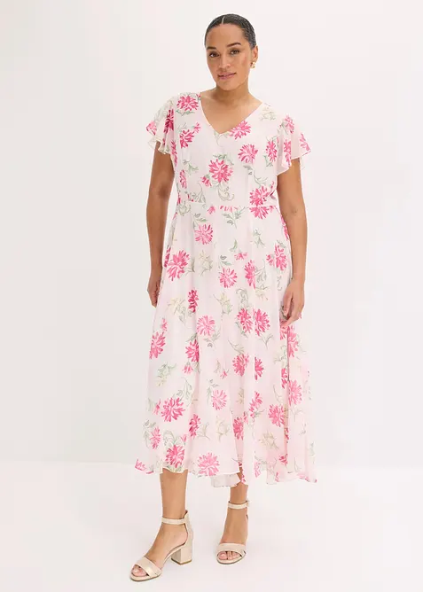 Tuta elegante con scollo a V, bonprix