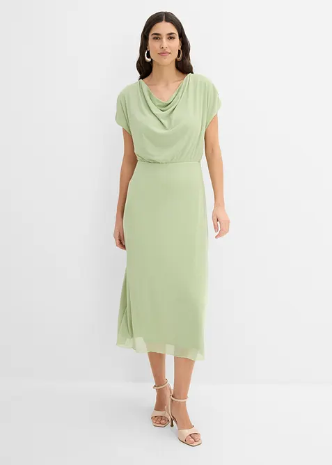 Abito in jersey di mesh morbido, bonprix