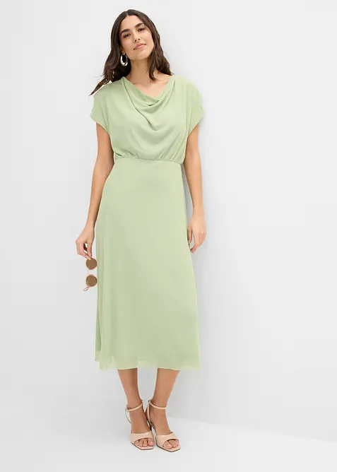 Abito in jersey di mesh morbido, bonprix