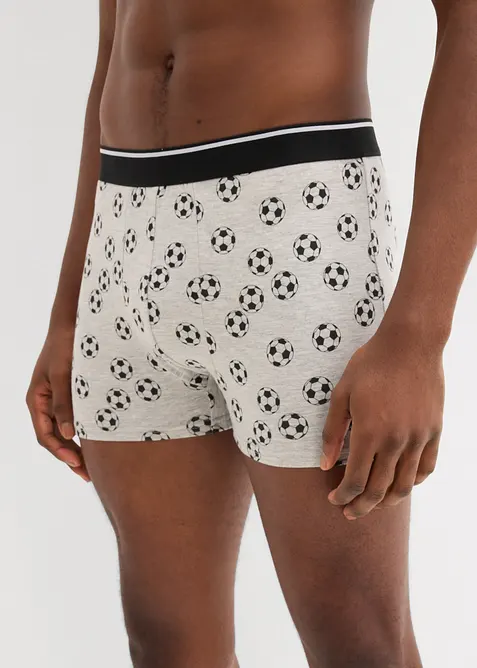 Boxer aderenti in lunghezza midi (pacco da 5), bonprix