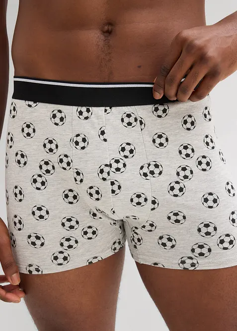 Boxer aderenti in lunghezza midi (pacco da 5), bonprix